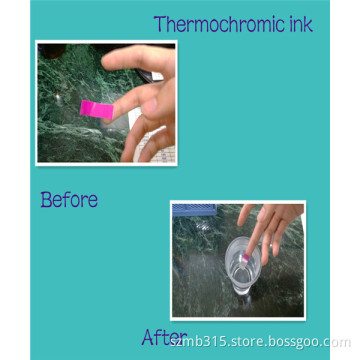 Mingbo Heat Sensitive Printing Ink for Color Change with Temperature